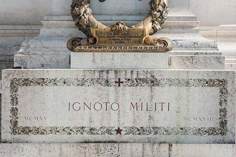 Il sacello del Mitite Ignoto a Roma, presso l'Altare della Patria