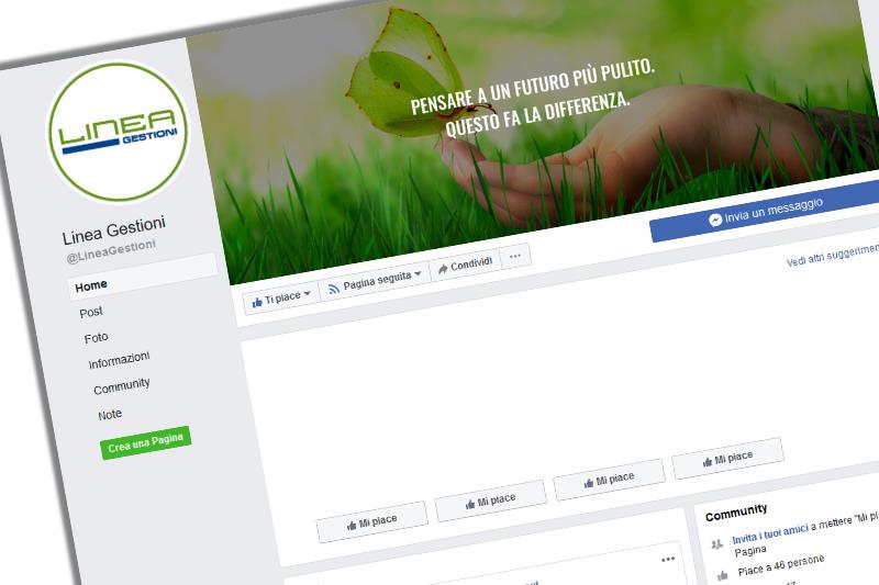 Linea Gestioni. Ora anche una pagina Facebook ed un profilo Twitter